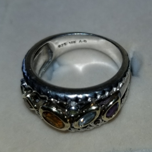 Beautiful Multi-stone Band - Picture 2 of 3